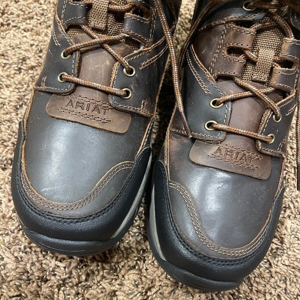 Ariat Terrain Men’s Working Hiking Riding Boots Sz 12 EE - Picture 3 of 15